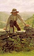 John George Brown The Berry Boy USA oil painting artist